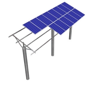 MRac Concrete Pile High Elevation Mounting System